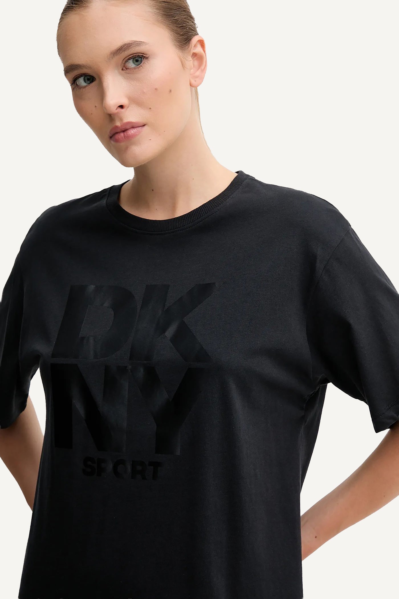 DKNY LG SS TUNIC TEE