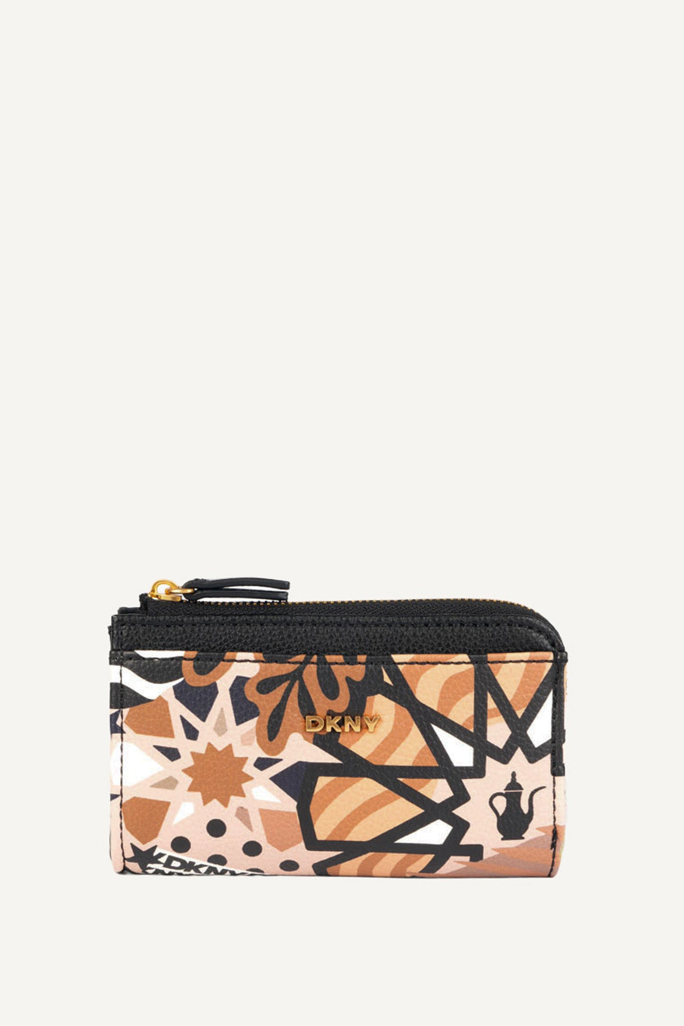 محفظة بحزام معصم أبيل DKNY ×دينا سعدي مغلفة في علبة