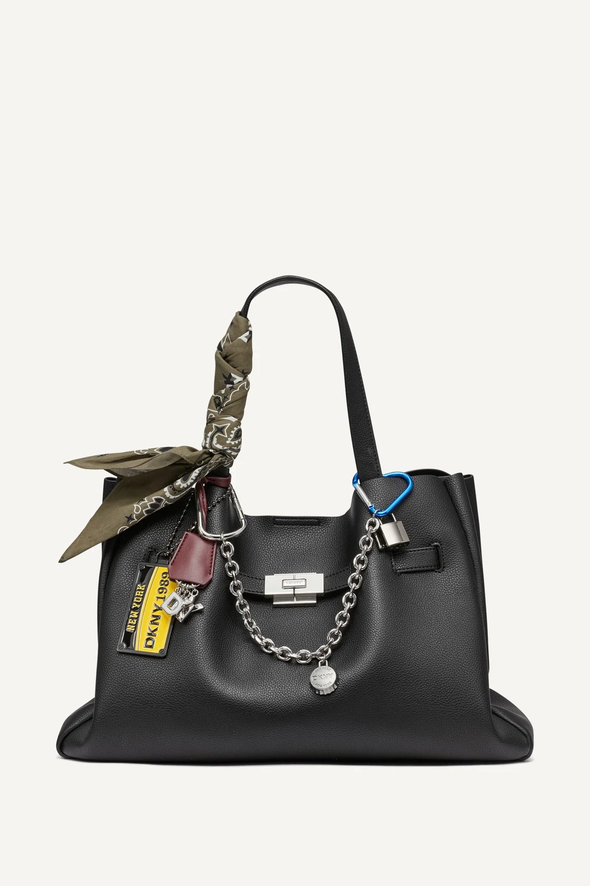 BRYAR LARGE SATCHEL WITH CHARMS