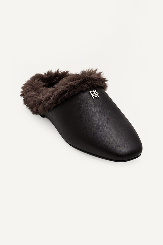 DELMAR MULE FUR WIDE