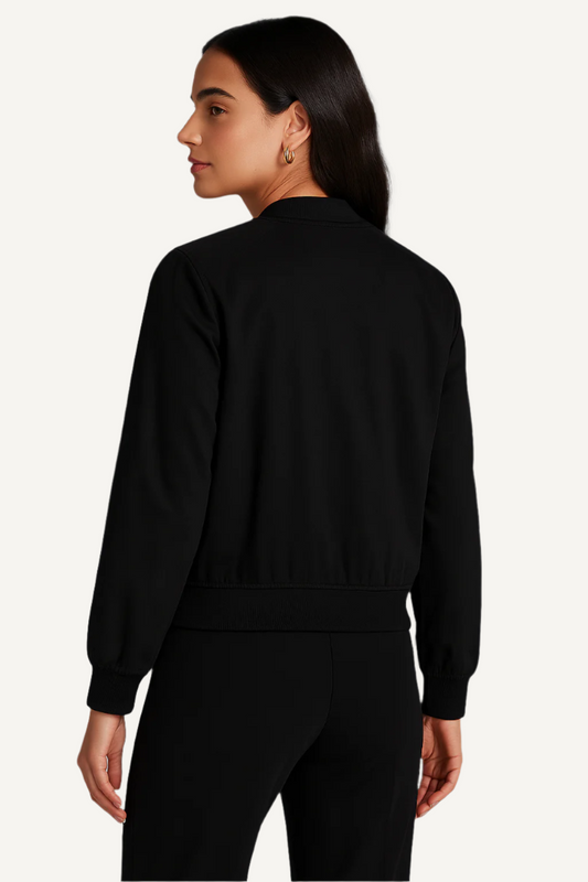LONG SLEEVE BOMBER JACKET