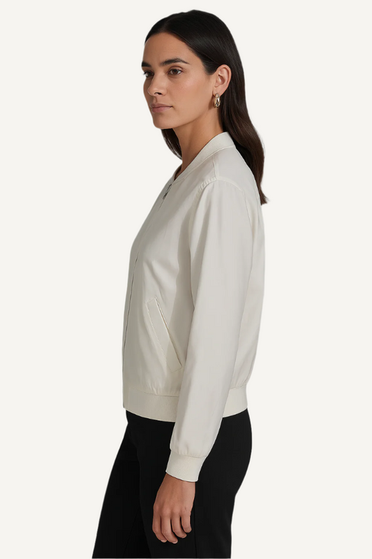 LONG SLEEVE BOMBER JACKET