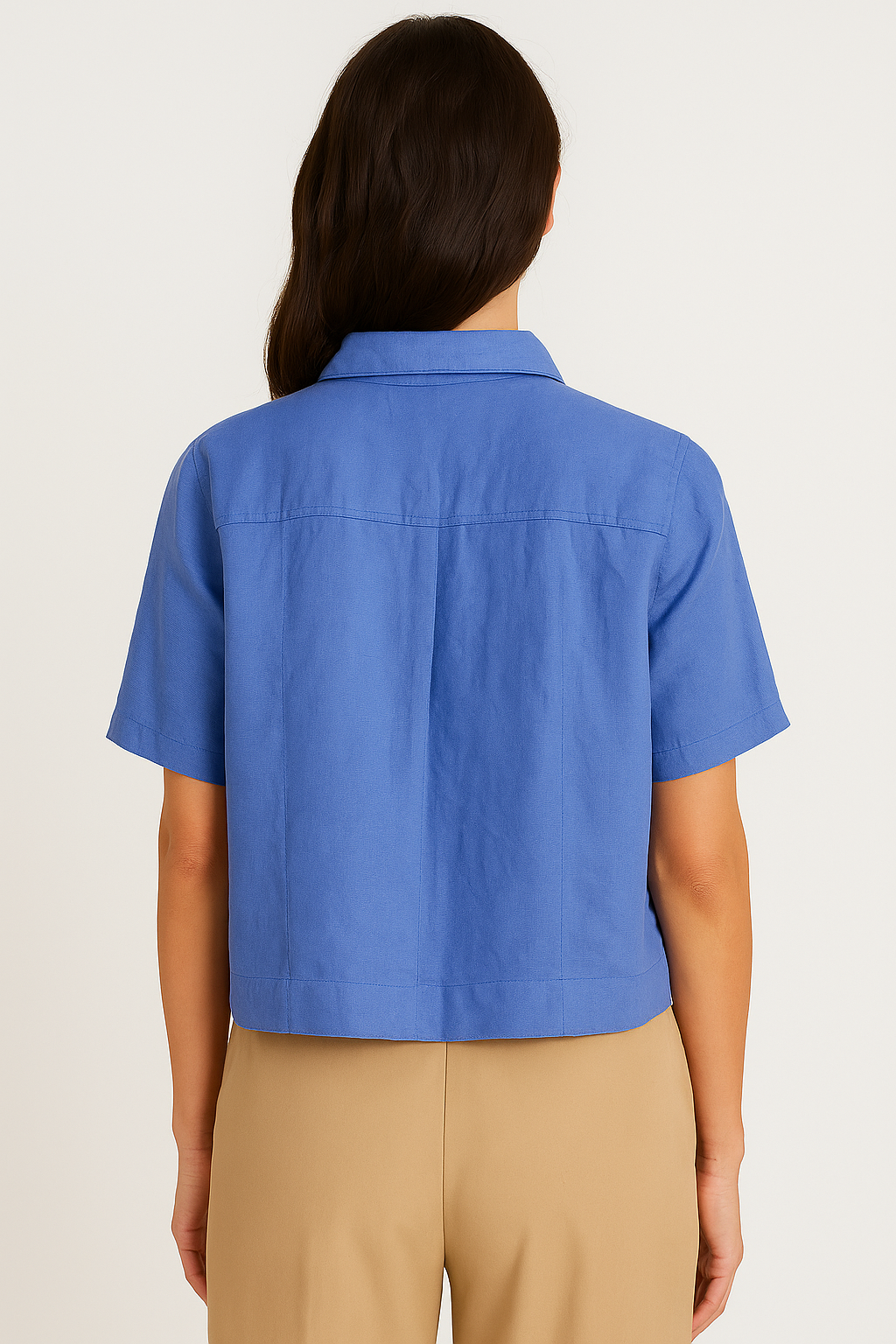 S/S BTN DOWN SHIRT W