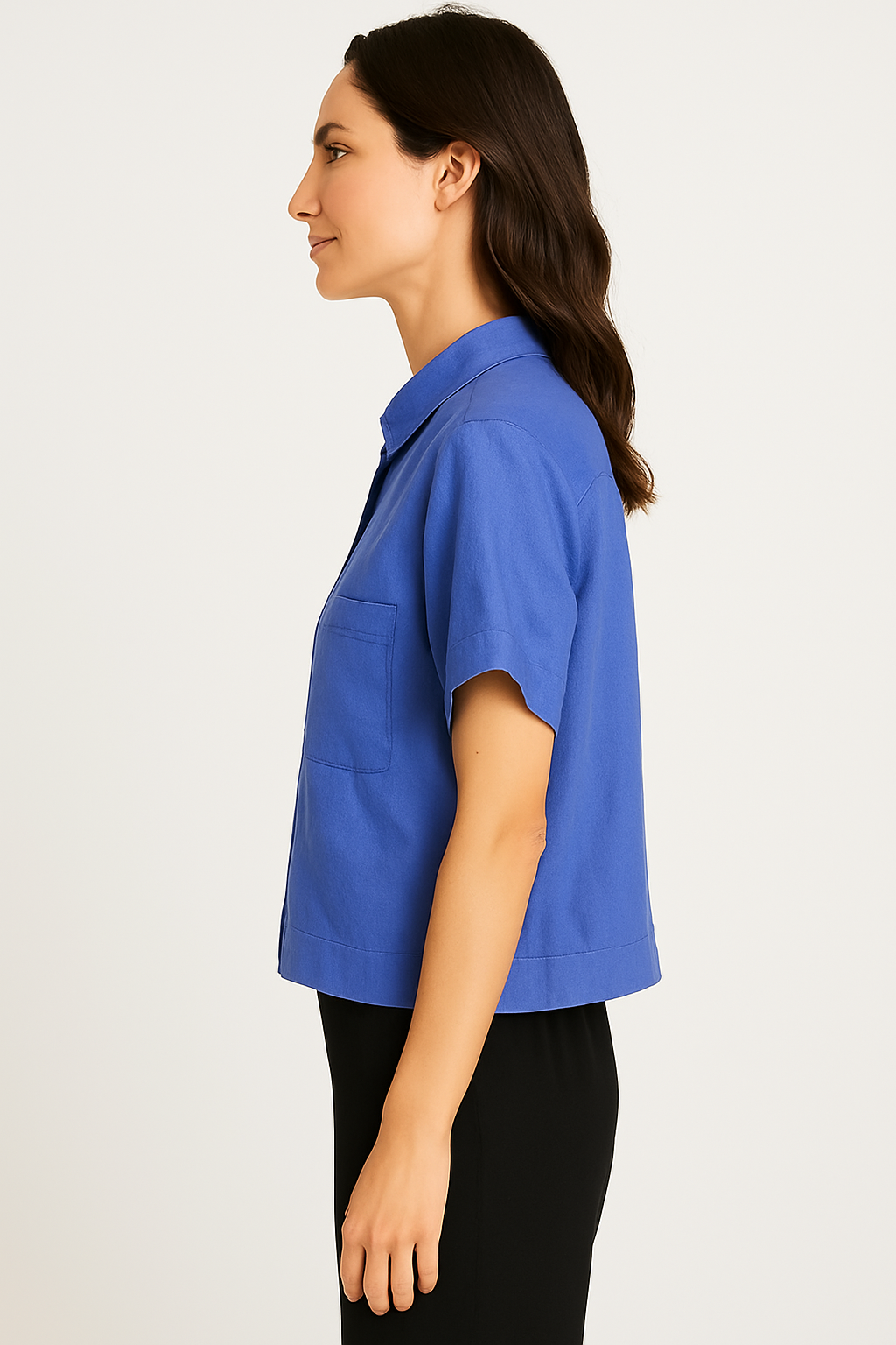 S/S BTN DOWN SHIRT W