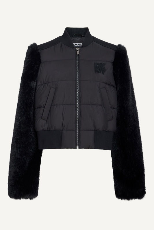 CROPPED BOMBER JACKET