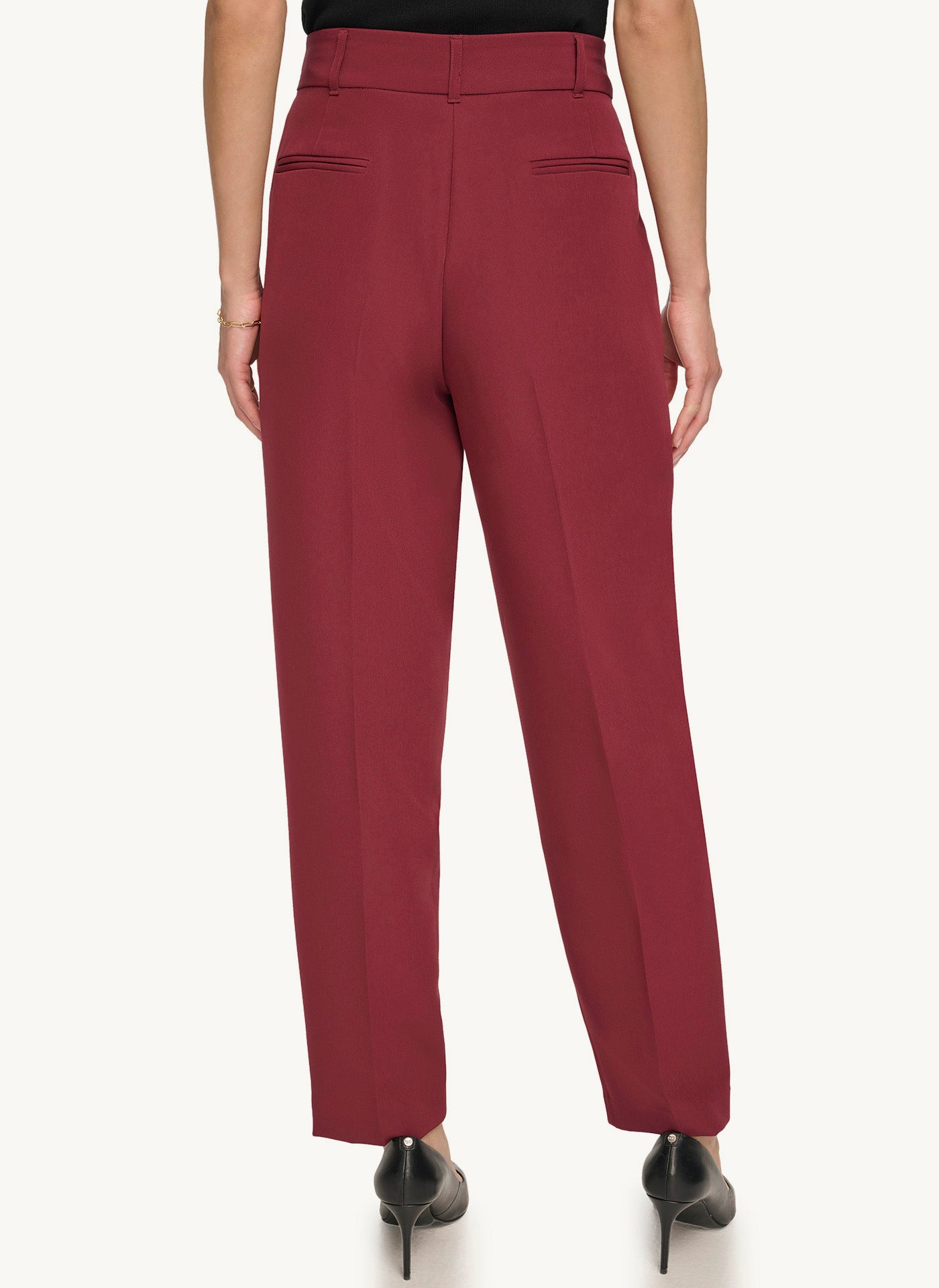 High Rise Straight Pants