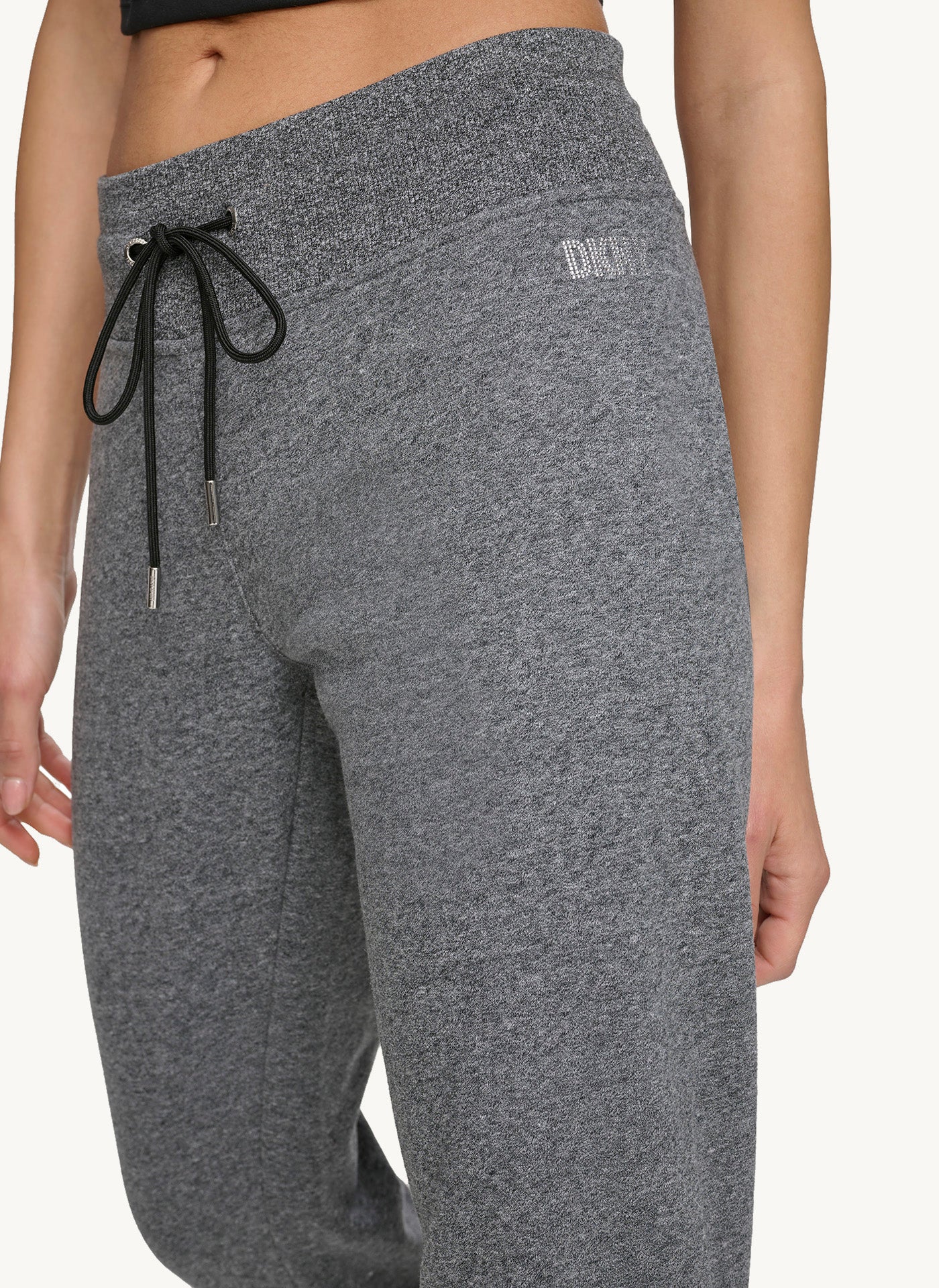 Jogger With Rhinestone Logo