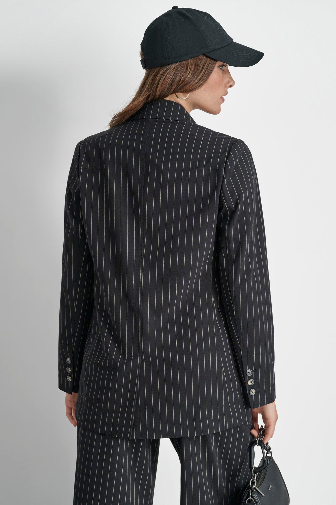 LONG SLEEVE DOUBLE BREAST BLAZER