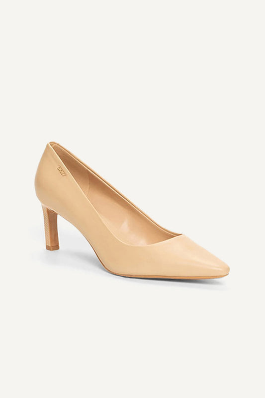 CHARLIE MID HEELED POINTED PUMP