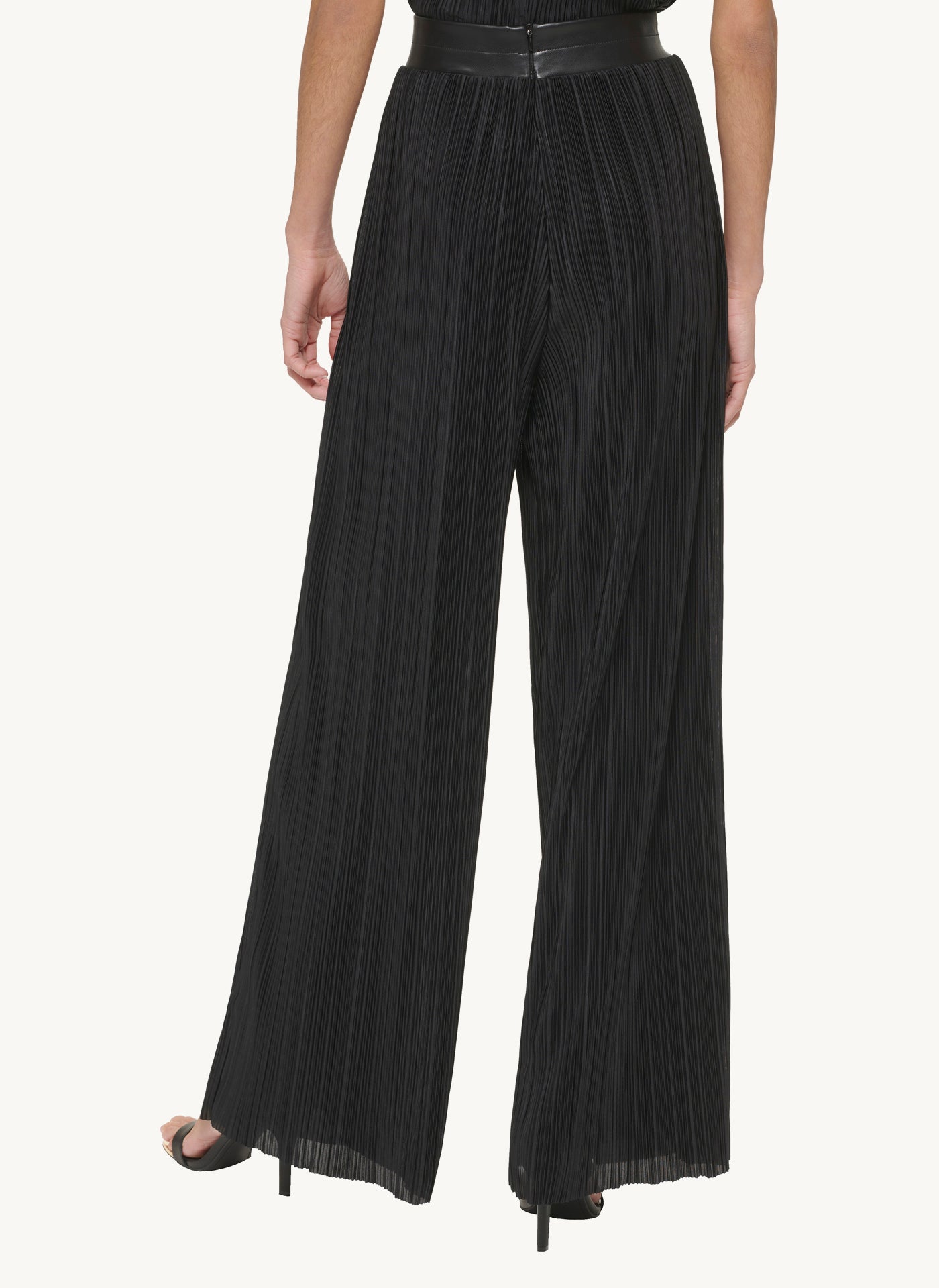 High Rise Wide Leg Pants