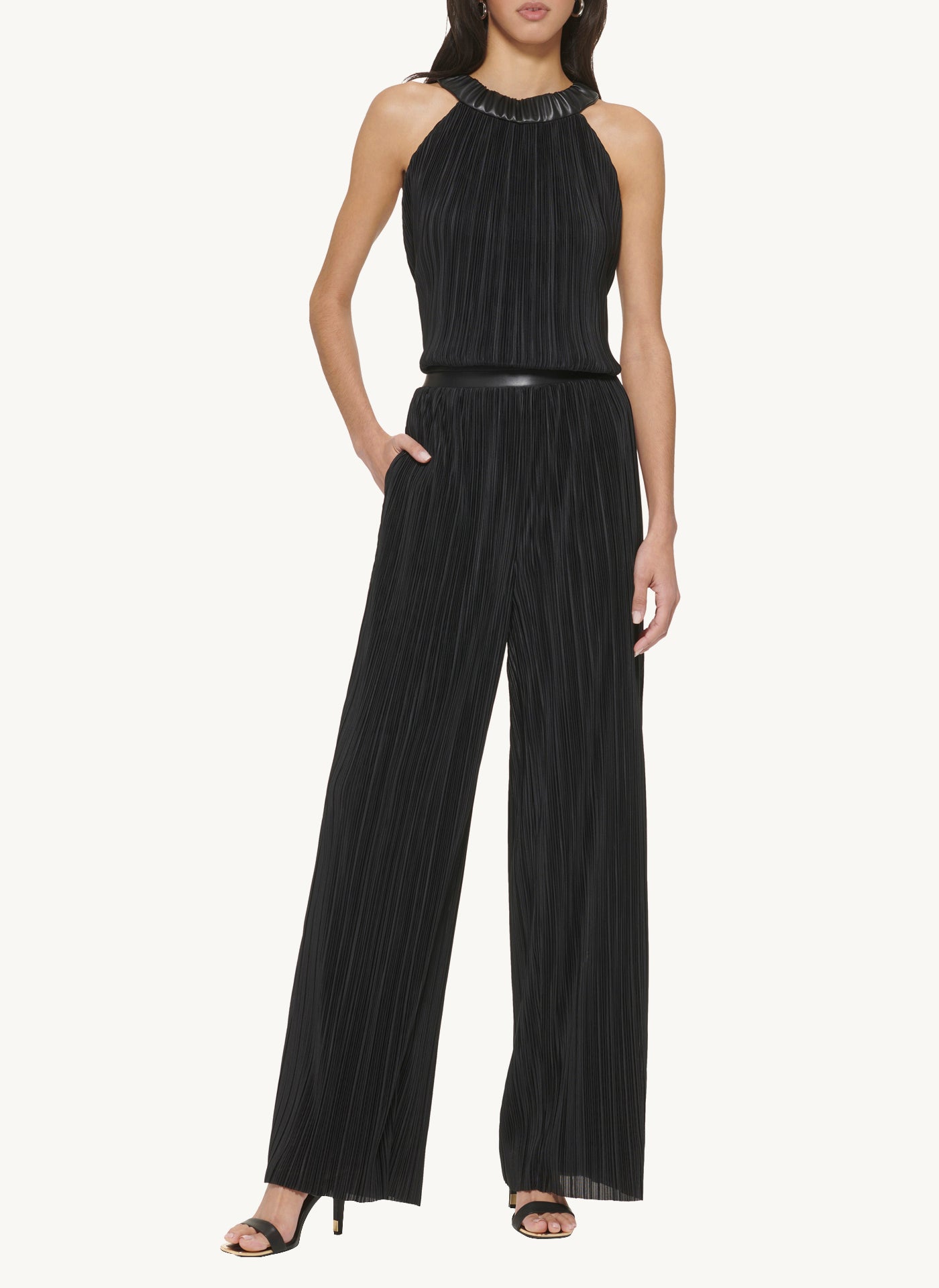 High Rise Wide Leg Pants