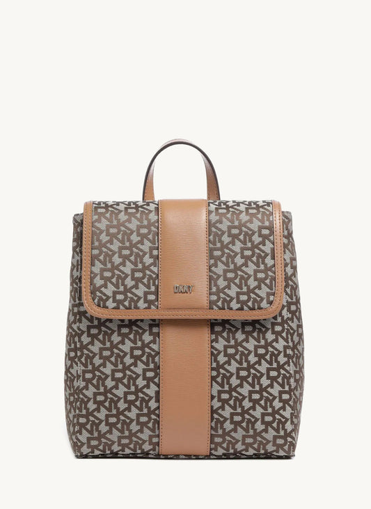 Bryant Medium Foldover Backpack - Cashew Color