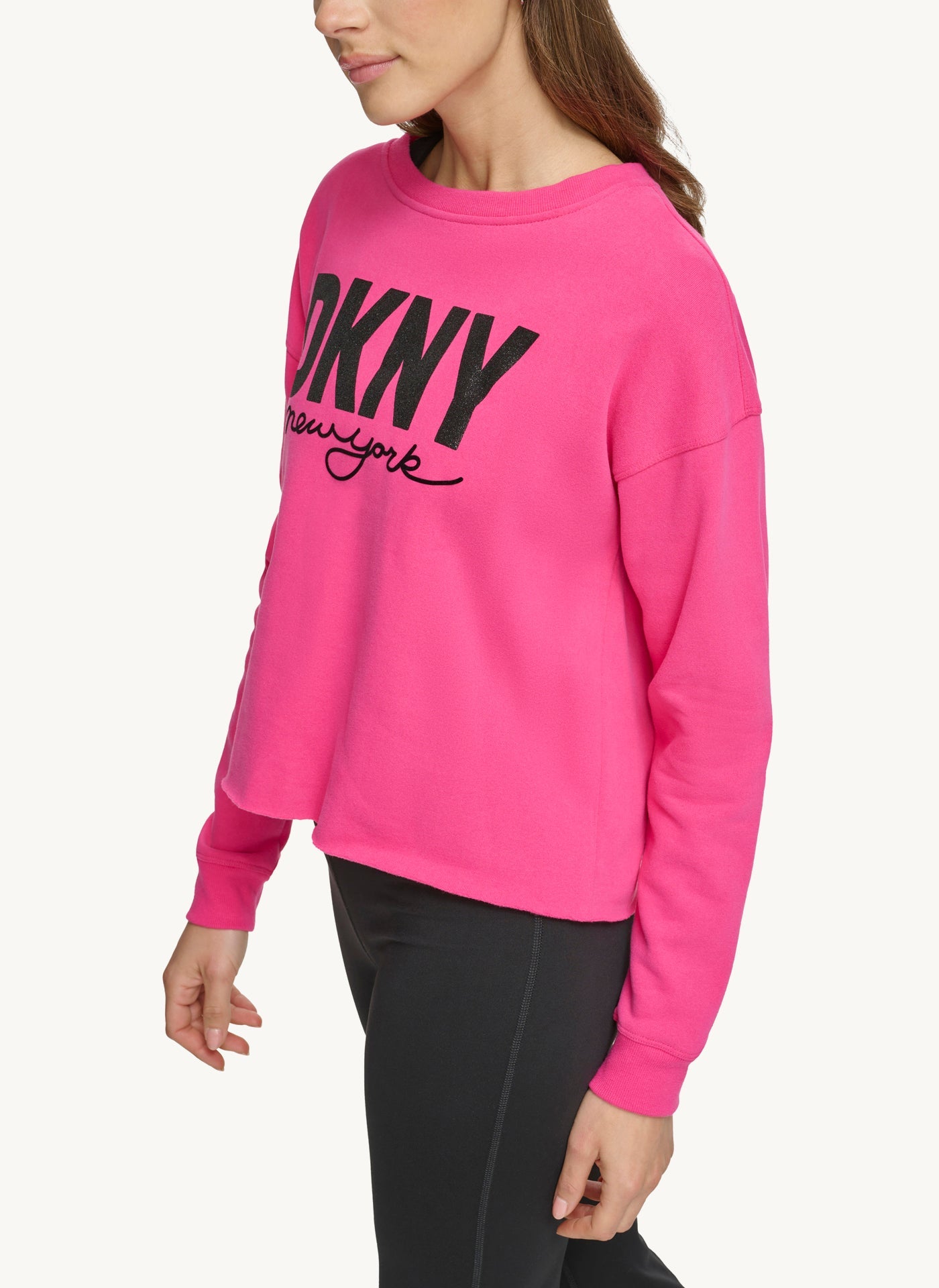 Long Sleeve Crew Neck Sweatshrt With Logo