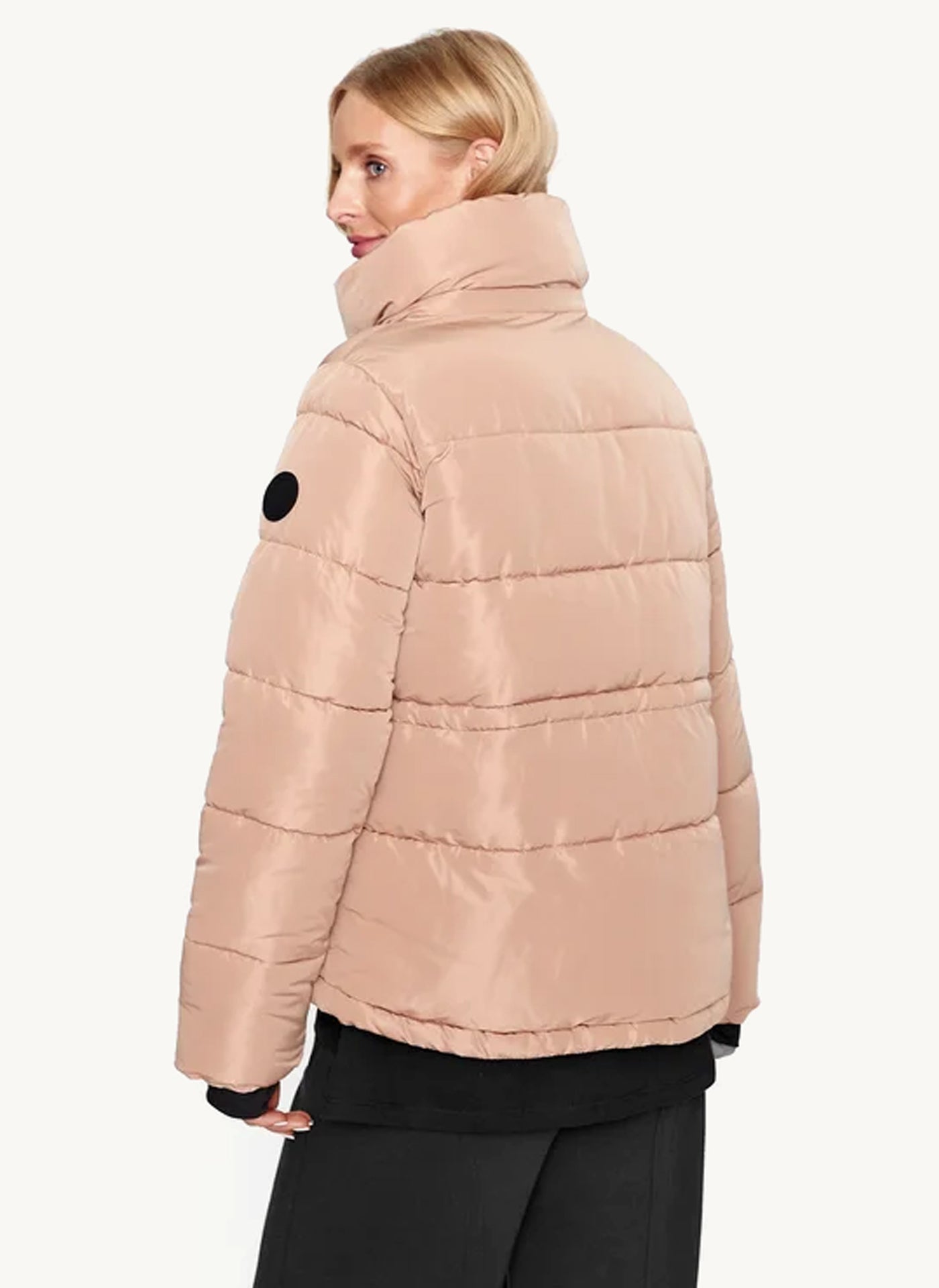 Long Sleeve Puffer With Removeable Hood