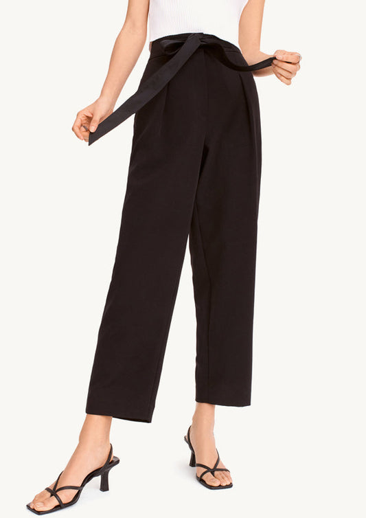 Twill Cropped Trouser